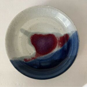 Bob Hanlin Pottery Dish MCM Oklahoma City Artist